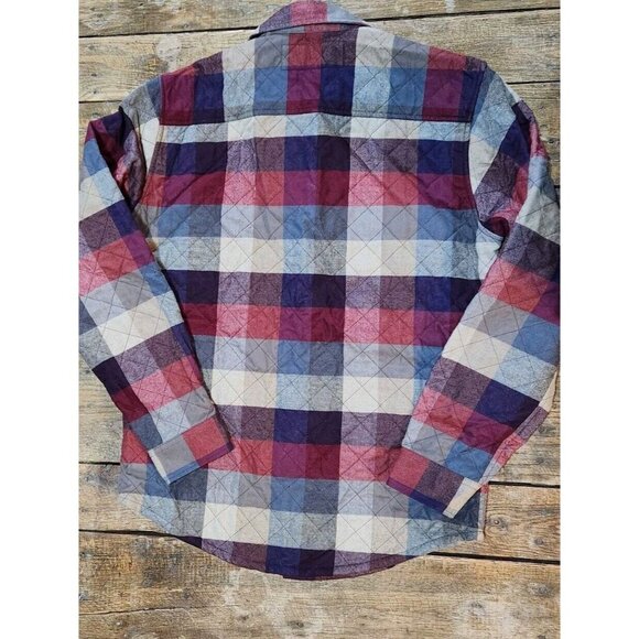 NWT Eddie Bauer Shacket Jacket Men's Small Quilted  Lined Pockets Button Up - Picture 6 of 16